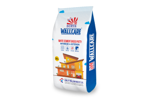 Surya Wall Care |White Cement Based Wall Putty|Exterior & Interior